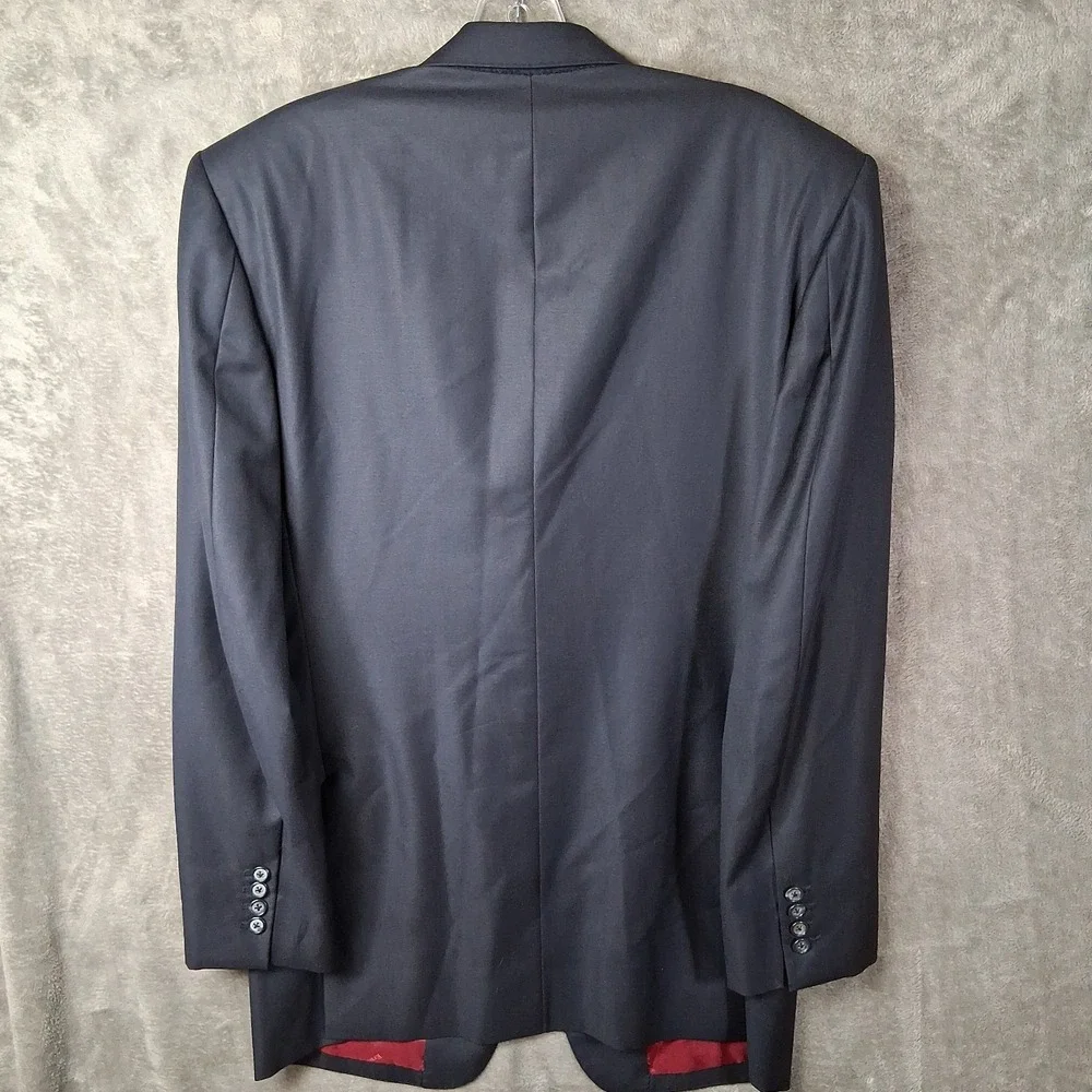Ermenegildo Zegna Blazer 42L Wool Suit Jacket Sport Coat 2 Button Double Vented